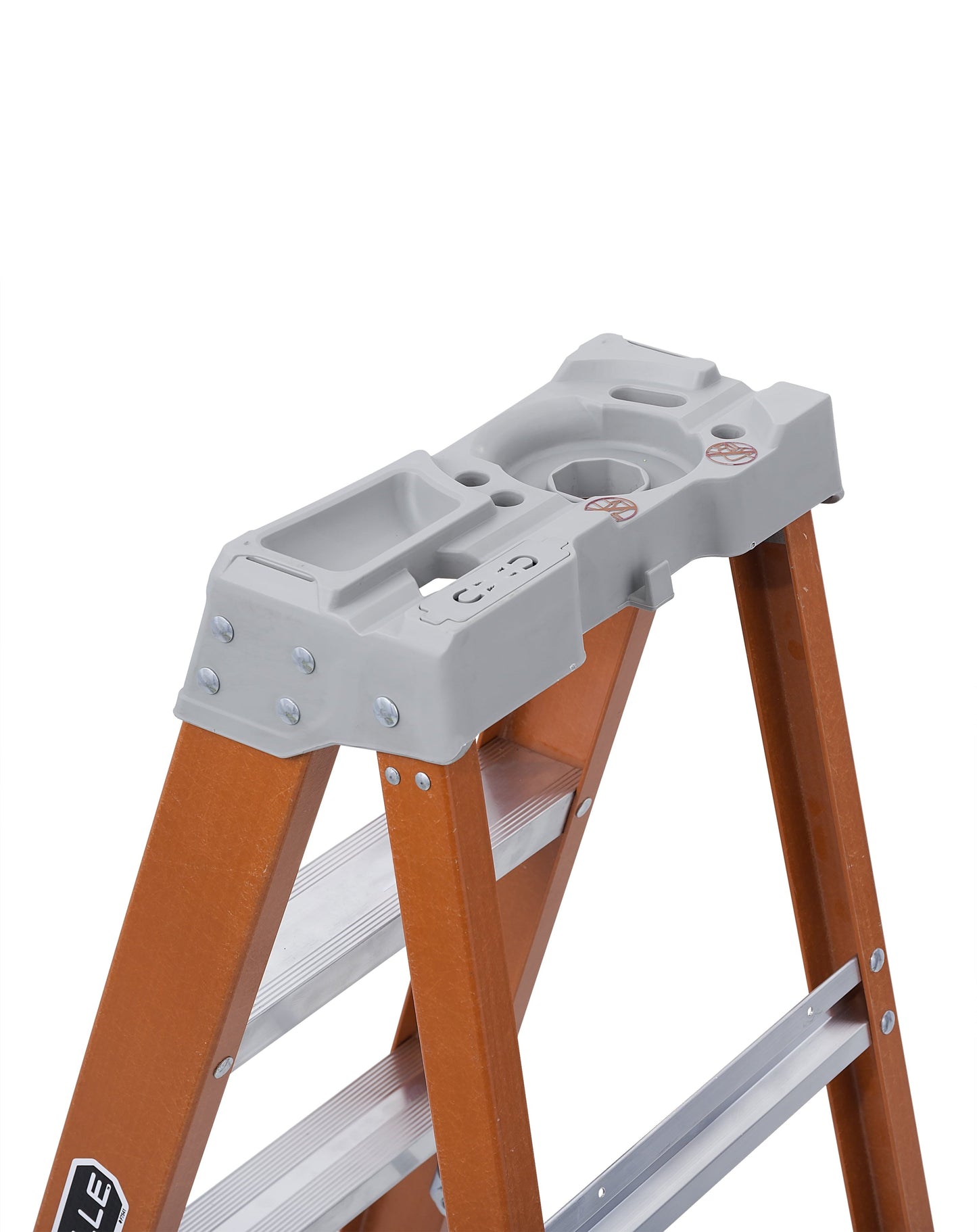 12-Foot Fiberglass Step Ladder, 300-Pound Load Capacity, Type IA, FS1512