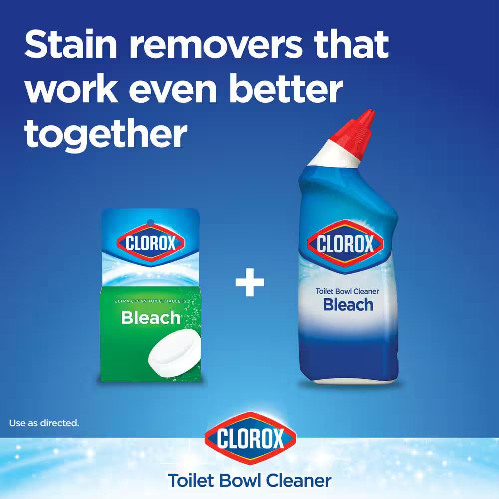 24 Oz. Rain Clean Toilet Bowl Cleaner with Bleach (4-Pack)
