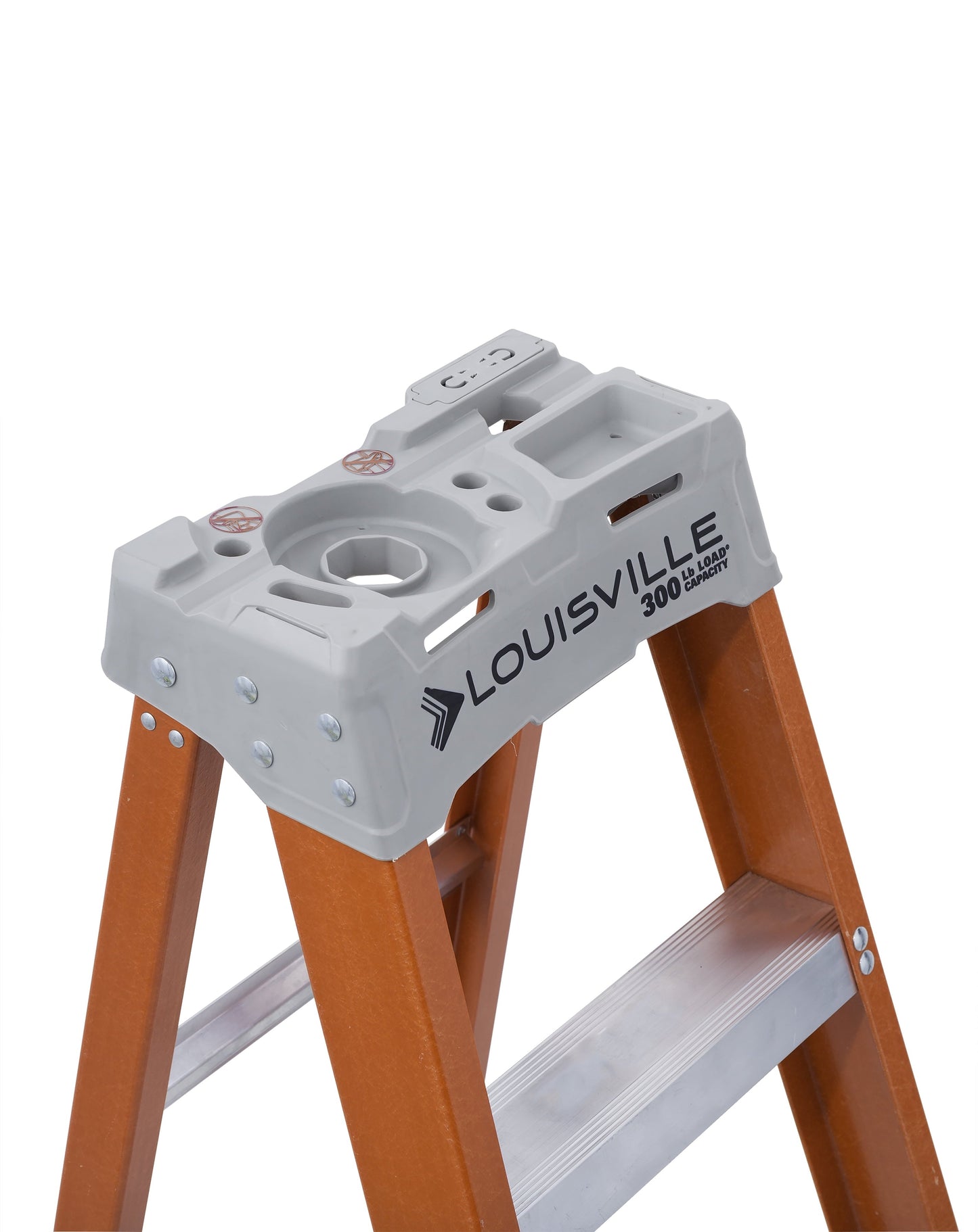 12-Foot Fiberglass Step Ladder, 300-Pound Load Capacity, Type IA, FS1512