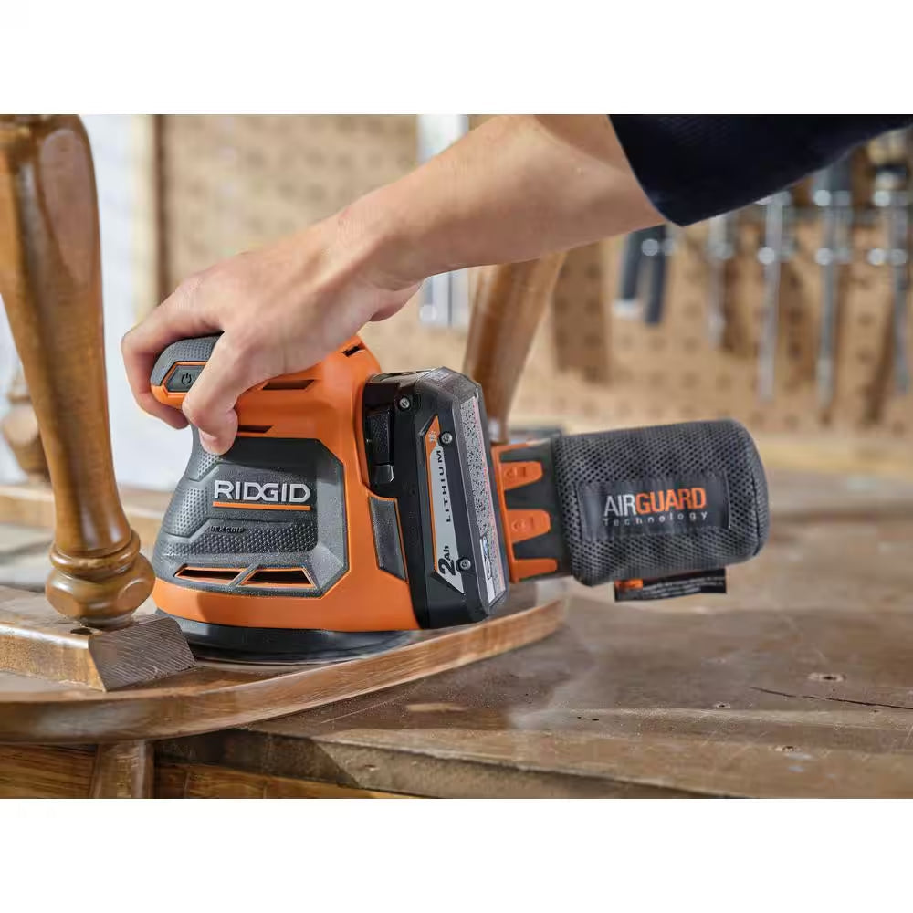 18V Cordless 8-Tool Combo Kit with 2.0 Ah Battery, 4.0 Ah Battery, and Charger