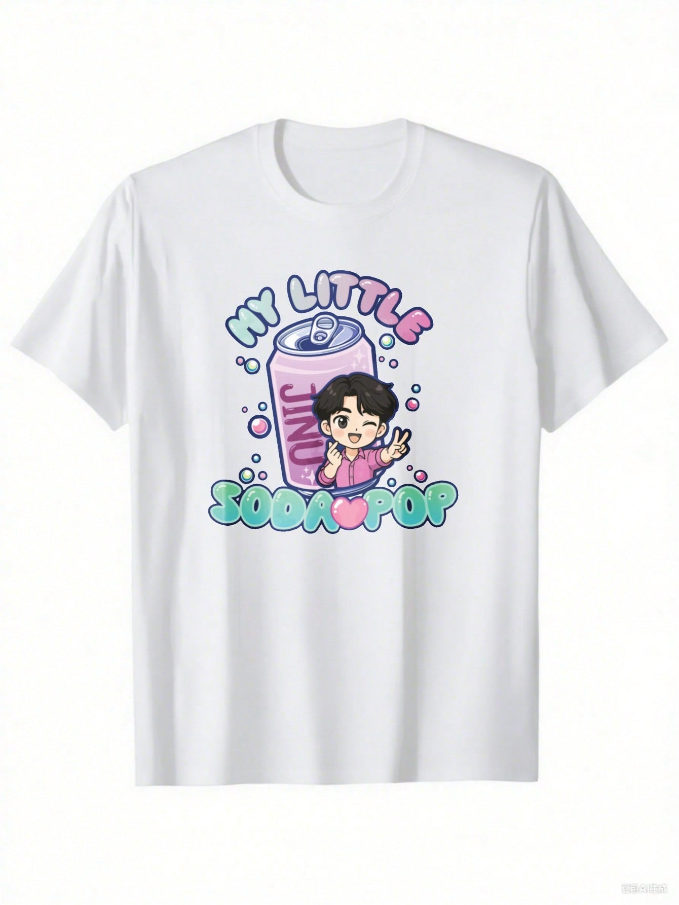 My Little Soda Pop Kids Graphic T-Shirt – 100% Cotton Casual Tee for Boys & Girls (3T–13Y)