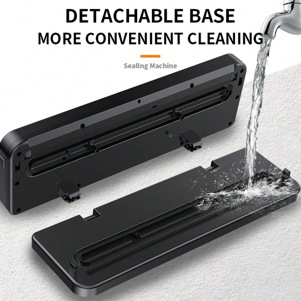 Vacuum Sealer Machine – Automatic Food Sealer with 30pcs Vacuum Bags, Small Household Packaging Machine