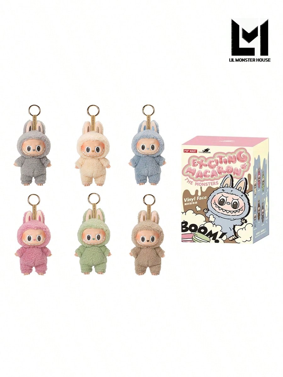 POP MART Labubu Blind Box LABUBU THE MONSTERS,100% Authentic-Bag&Car Pendant-Holiday Gift- Sealed Mystery Box-Random Sealed Collectible(Only One Box)Final Sell