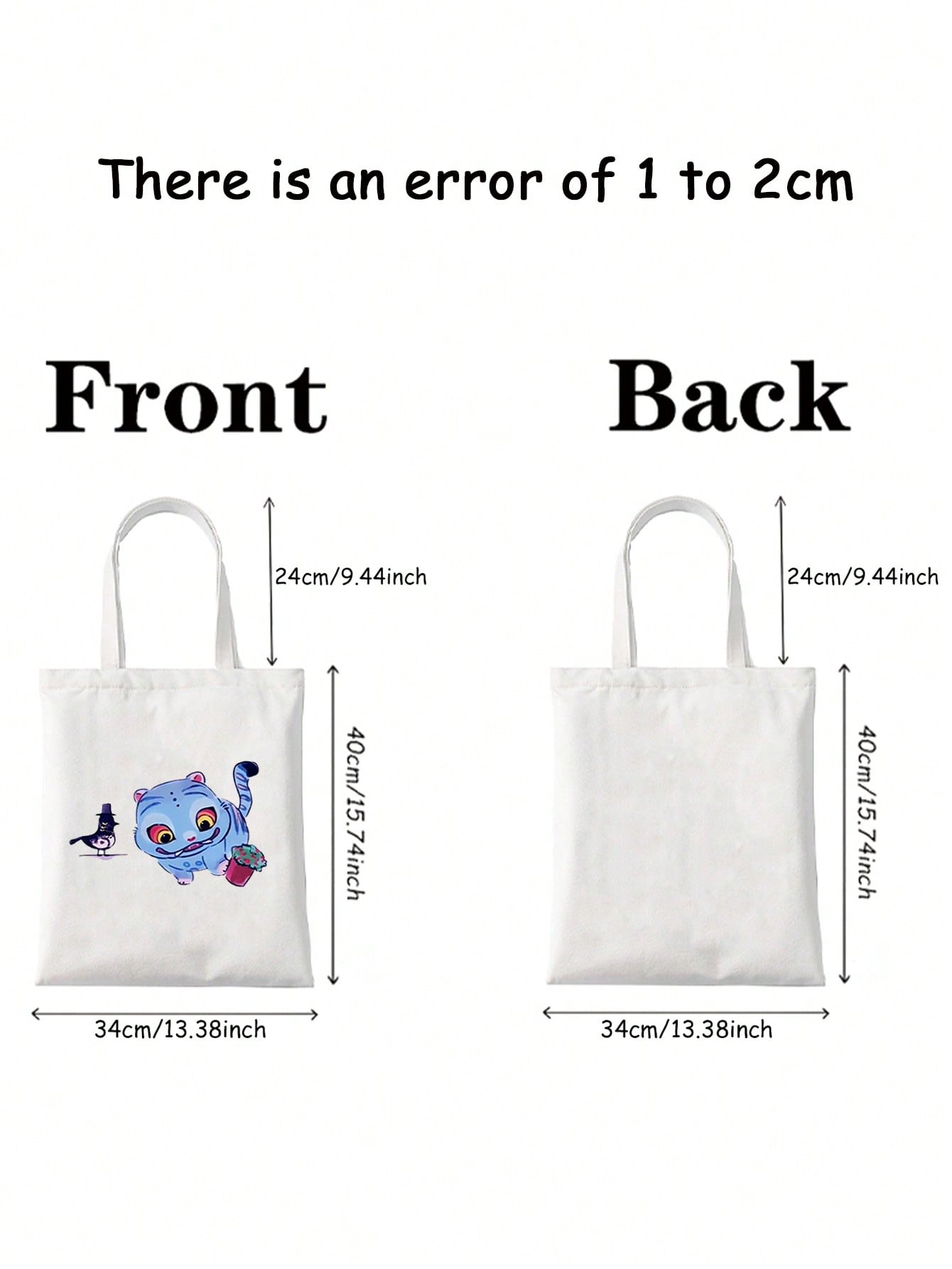 Tiger Pattern Tote Bag – Shoulder Bag for Travel, Shopping & Daily Commute, Foldable Summer Beach Bag