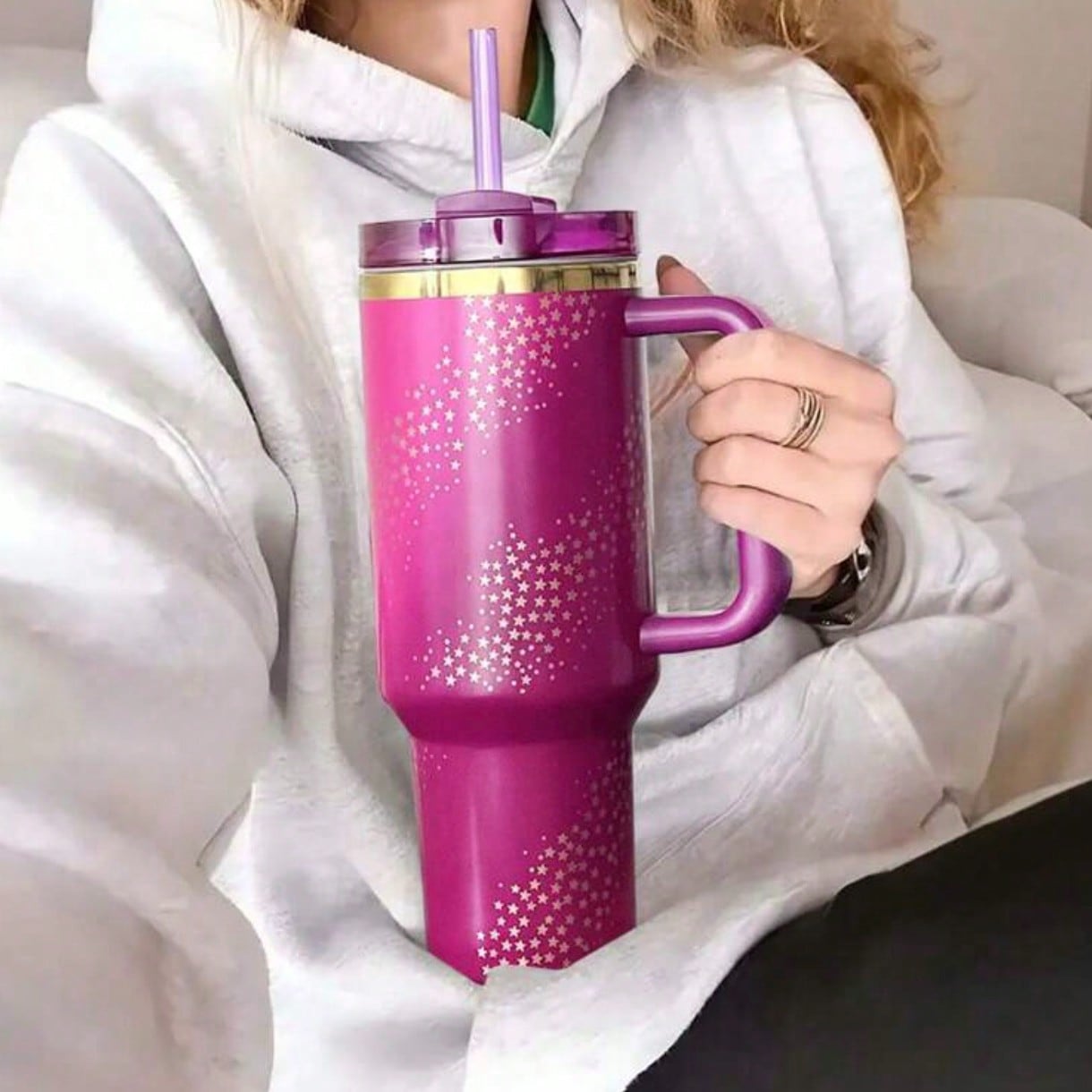40oz Vacuum Insulated Tumbler Stainless Steel Insulated Water Bottle Vacuum Thermal Flask For Women Men For Cold Hot Cup