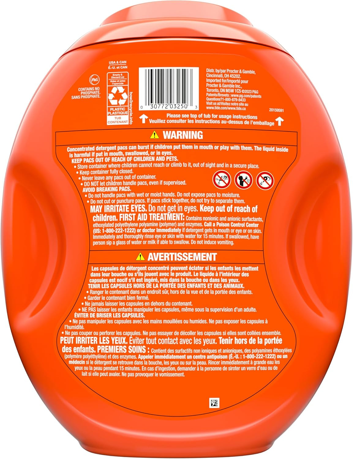 PODS Laundry Detergent Pacs, 3-In-1 Stain Remover, Odor Fighter, Color Protector, 112 Count, HE Compatible, Spring Meadow Scent