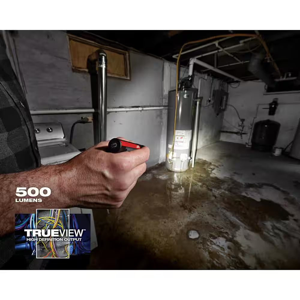 500 Lumens EDC Everyday Carry Internal Rechargeable Flashlight with Magnet