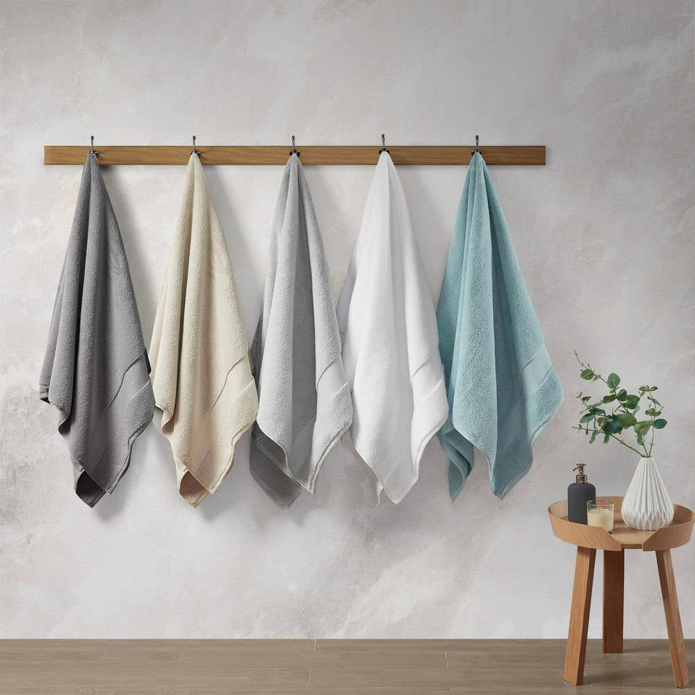 Splendor 6-Piece Blue 1000 GSM 100% Cotton Bath Towel Set