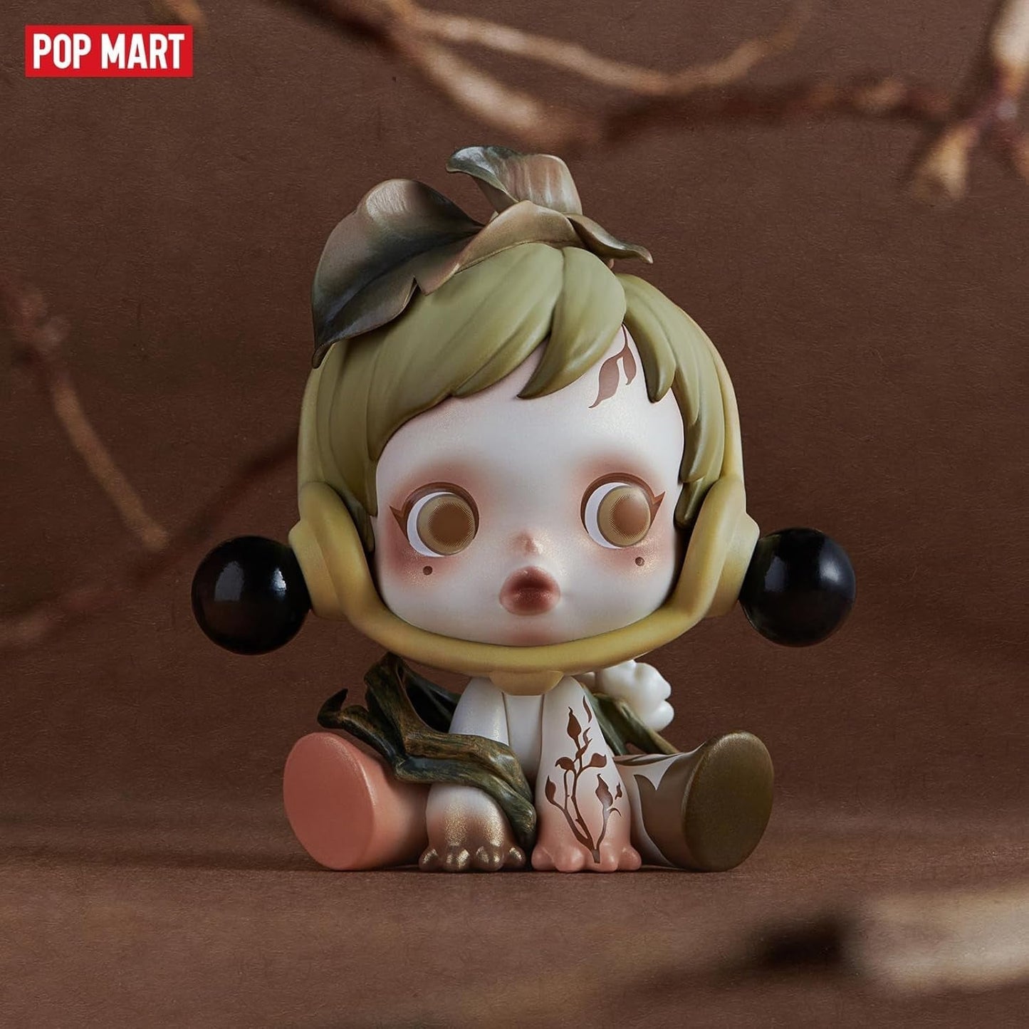SKULLPANDA the Ink Plum Blossom Series Figures, SKULLPANDA Blind Box Figures, Random Design Action Figures Collectible Toys Home Decorations, Holiday Birthday Gifts, Single Box