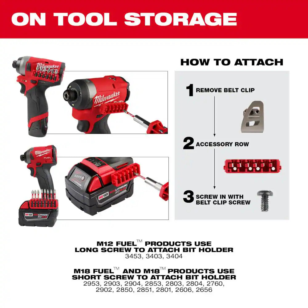 SHOCKWAVE Impact Duty Alloy Steel Screw Driver Drill Bit Set (50-Piece)