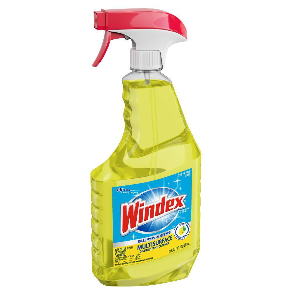 23 Fl. Oz. Multi-Surface Disinfectant Glass Cleaner (4-Pack)