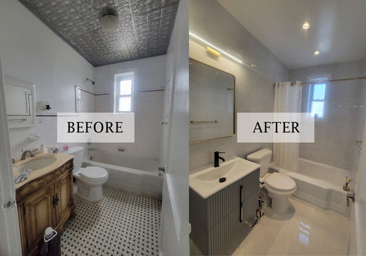 Bathroom Renovation Project in North Bergen