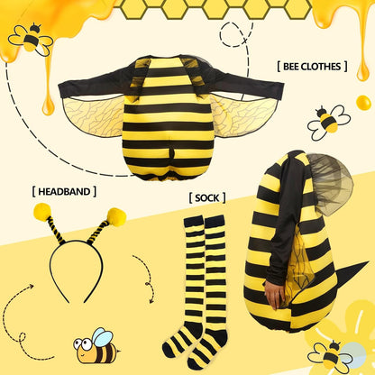 Bumblebee Kids Costumes Funny Animal Halloween Costumes