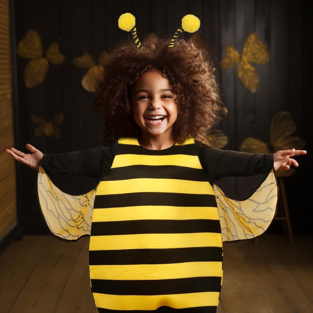 Bumblebee Kids Costumes Funny Animal Halloween Costumes