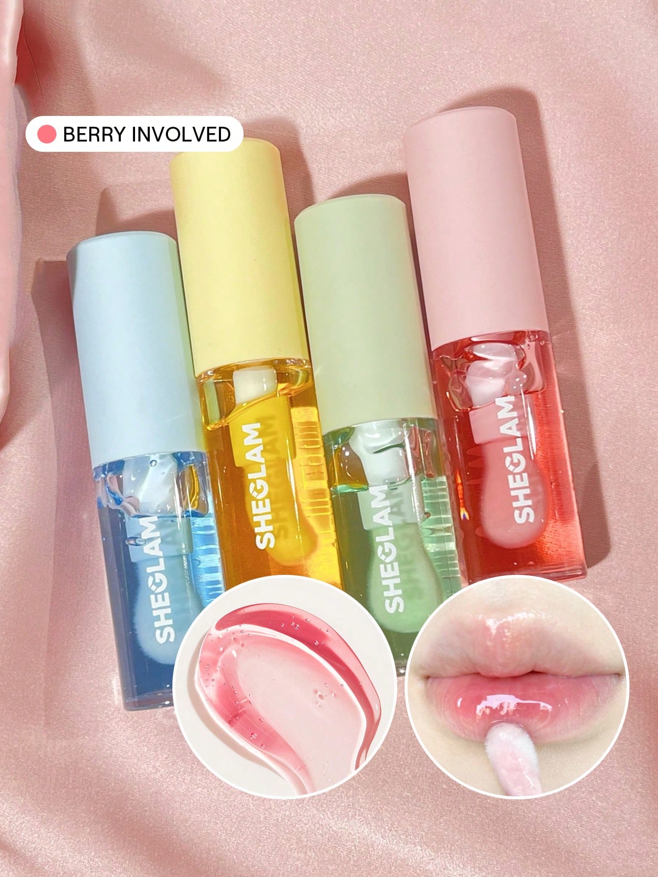 💄 SHEGLAM Jelly Wow Hydrating Lip Oil – Loco for Coco High Shine Lip Gloss