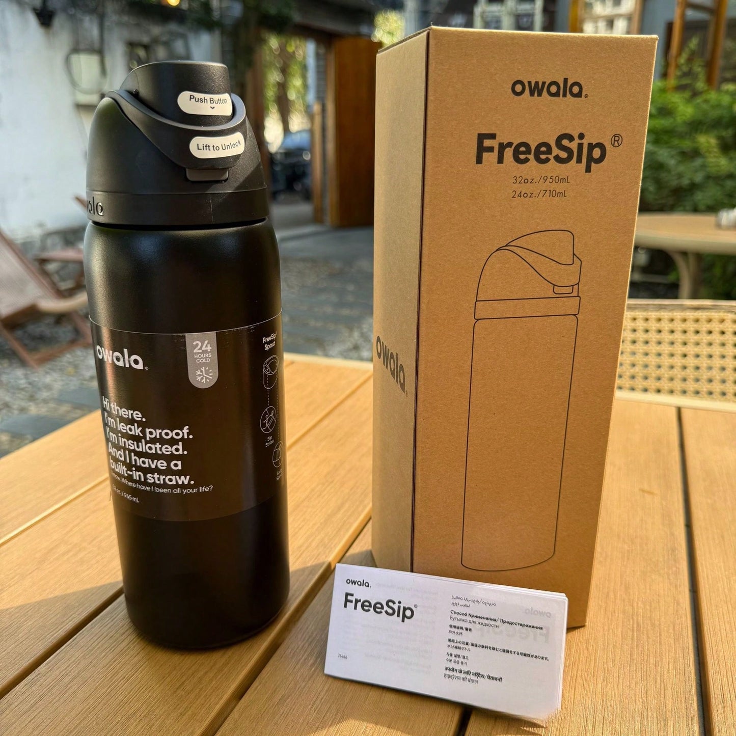 OWALAs 24Oz/32Oz  FreeSip Limited Edition Water Bottle