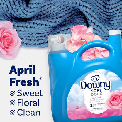 Ultra April Fresh Scent Liquid Fabric Softener, 190-Loads, 140 Fl. Oz.