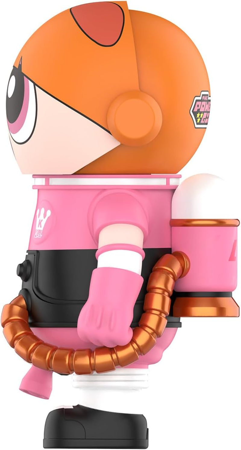 MEGA Space Molly 400%+100% the Powerpuff Girls-Blossom Collection Figurine, 400%: 11.8 Inch+100%: 2.76 Inch Height, Toys for Modern Home Décor, Collectible Art Toy