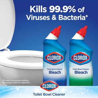 24 Oz. Rain Clean Toilet Bowl Cleaner with Bleach (4-Pack)