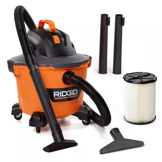 9 Gallon 4.25 Peak HP NXT Shop Vacuum Wet Dry Vac with General Debris Filter, Locking Hose and Accessory Attachments