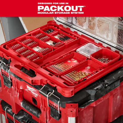 SHOCKWAVE Impact Duty Alloy Steel Screw Driver Bit Set (45-Piece) W/ SHOCKWAVE Right Angle Drill Adapter