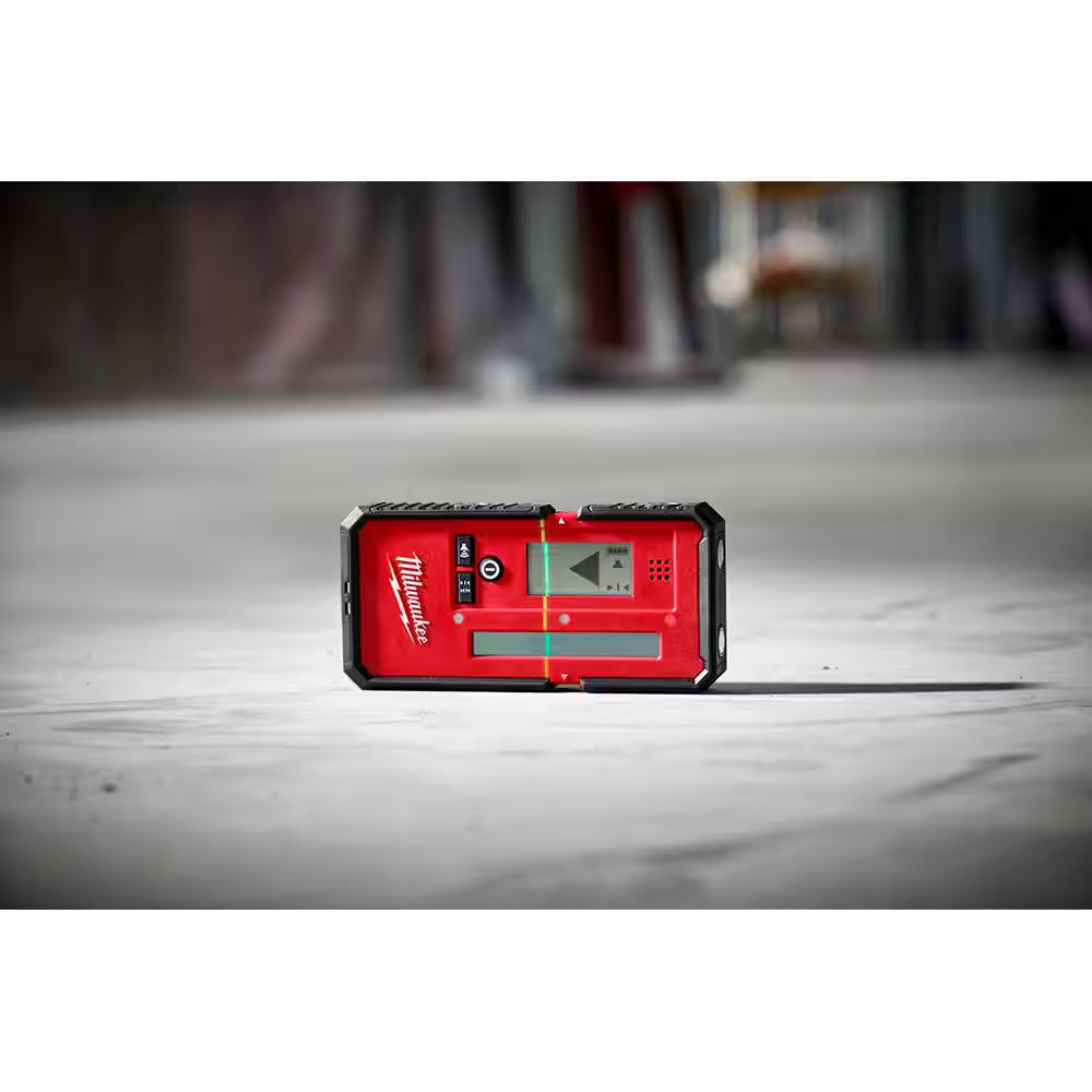 M12 12-Volt Lithium-Ion Cordless Green 250 Ft. 3-Plane Laser Level Kit with Laser Detector