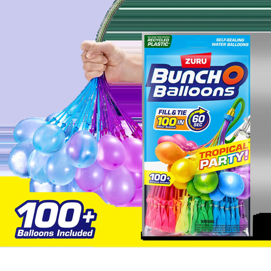 Tropical Party Self-Sealing Water Balloons (3 Pack)