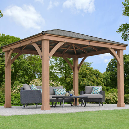 12' X 10' Gazebo with Aluminum Roof