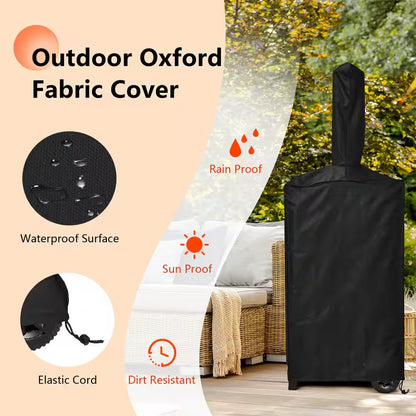 Oven Wood Fire Pizza Maker Grill Outdoor Pizza Oven with Pizza Stone and Waterproof Cover
