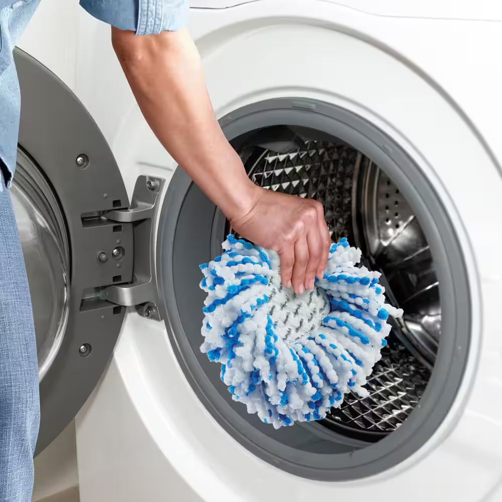 Rinseclean Deep Clean Microfiber Spin Mop, Clean with Clean Water (The Home Depot Exclusive)