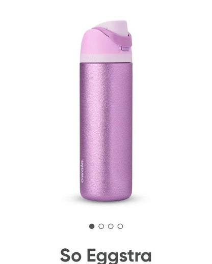 Owala Freesip 32Oz – Urban Outfitters Edition, Flower Crown, Tea Time Pink Hydration Bottle, Pillow Fight Cherry, Candy Coated