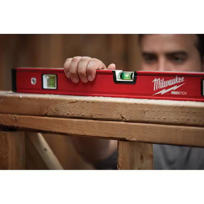 10 In./24 In./48 In. REDSTICK Box and Torpedo Level Set