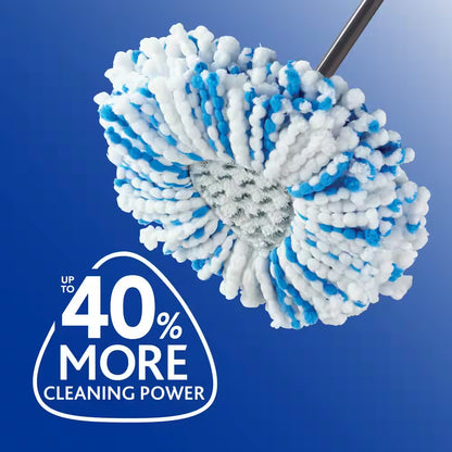 Rinseclean Deep Clean Microfiber Spin Mop, Clean with Clean Water (The Home Depot Exclusive)