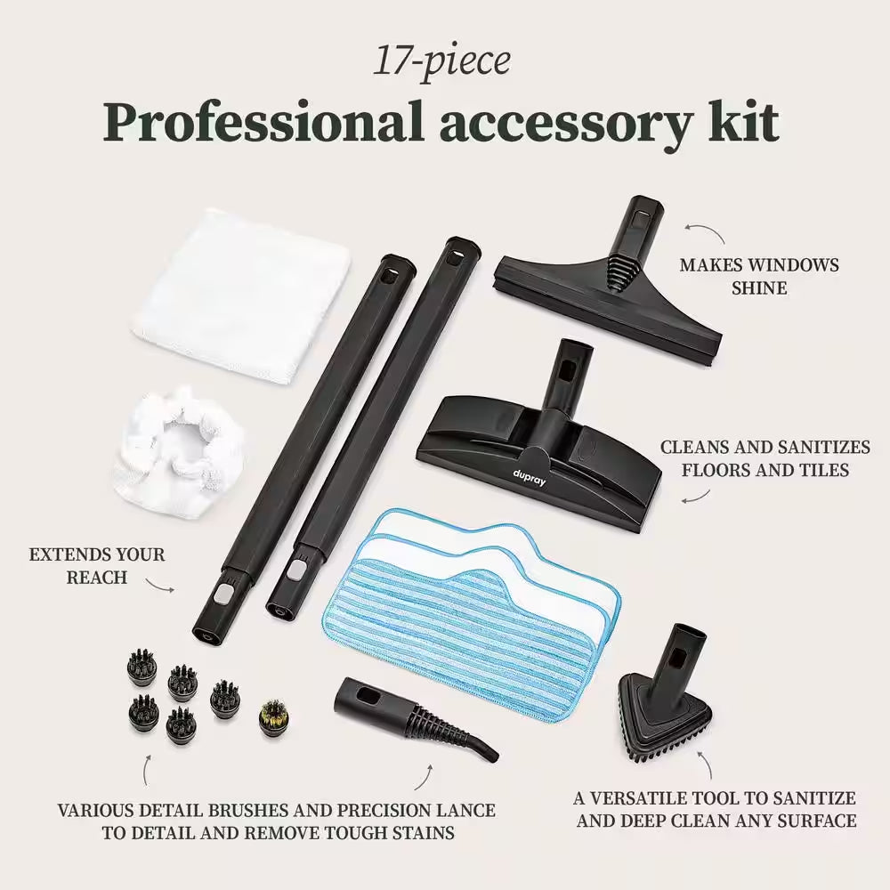 Neat Steam Cleaner Multi-Purpose Heavy-Duty Steamer for Floors, Cars, Home Use and More