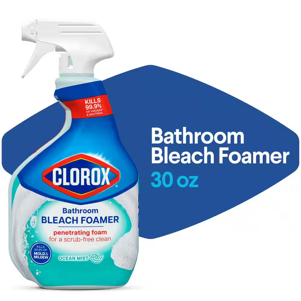 30 Oz. Bathroom Foamer with Bleach Spray