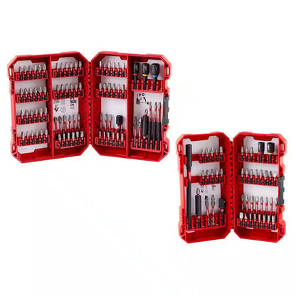 SHOCKWAVE Impact Duty Alloy Steel Screw Driver Bit Set (125-Piece)