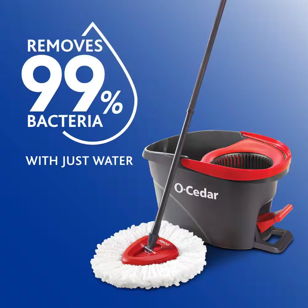 Easywring Microfiber Spin Mop with Bucket System