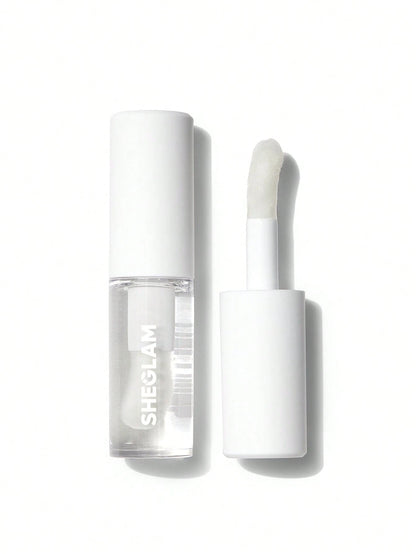 SHEGLAM Jelly Wow Hydrating Lip Oil-Loco for Coco Moisturizing Clear Lip Gloss Plumping Non-Sticky Lip Care High Shine Finish Nourishing Coconut Extract Liquid Lip Cosmetics Lip Gloss Brand Beauty Makeup Face Paint Cosmetic for Women Girls Perfect for Winter Ideal for Y2K Fancy Fashion Suitable for Birthday Christmas Gift Party Ready Best Color