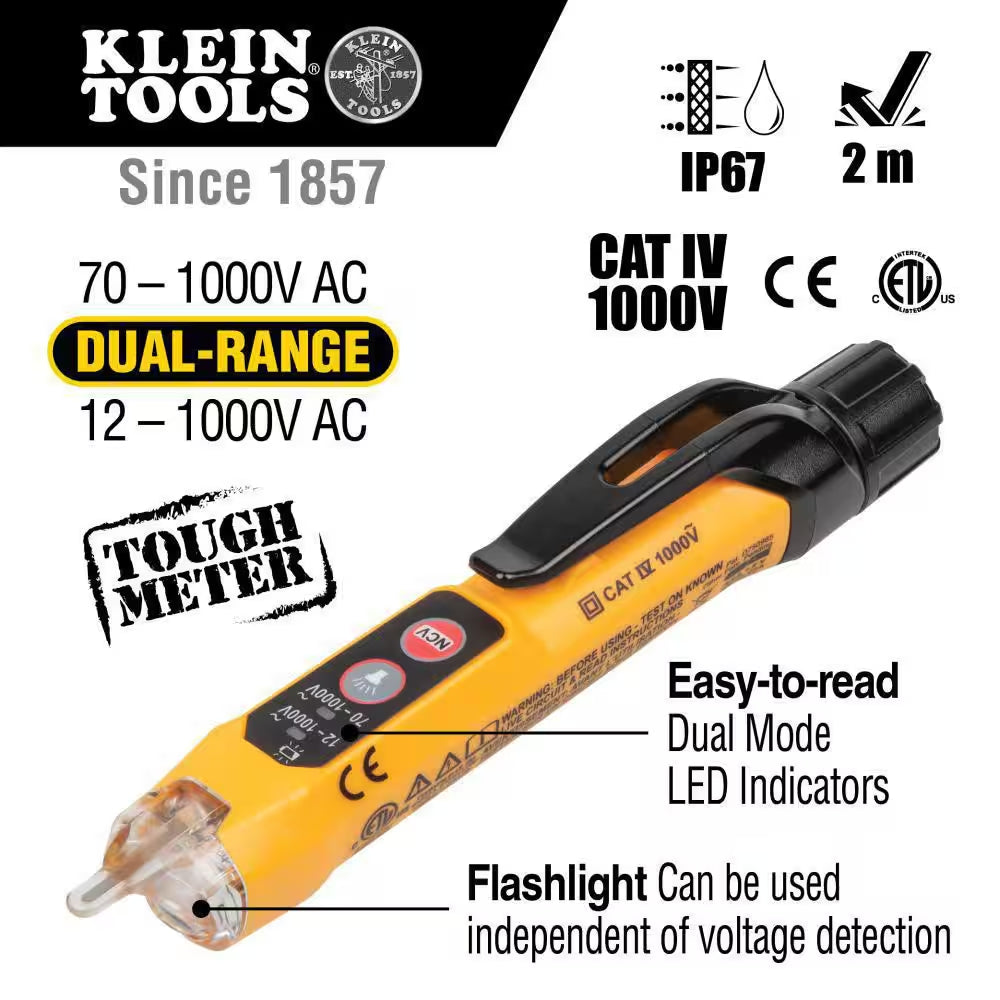 400 Amp Digital Clamp Meter Electrical Testet Set, Non-Contact Voltage Tester, Recepticle Tester and Voltage Tester