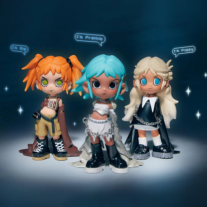 Lil Peach Riot Loading Series Figures, 12Pcs Blind Box Figures, Random Design Action Figures Collectible Toys Home Decorations, Holiday Birthday Gifts, Whole Set