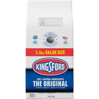 16 Lbs. Original BBQ Smoker Charcoal Grilling Briquettes (4-Pack)