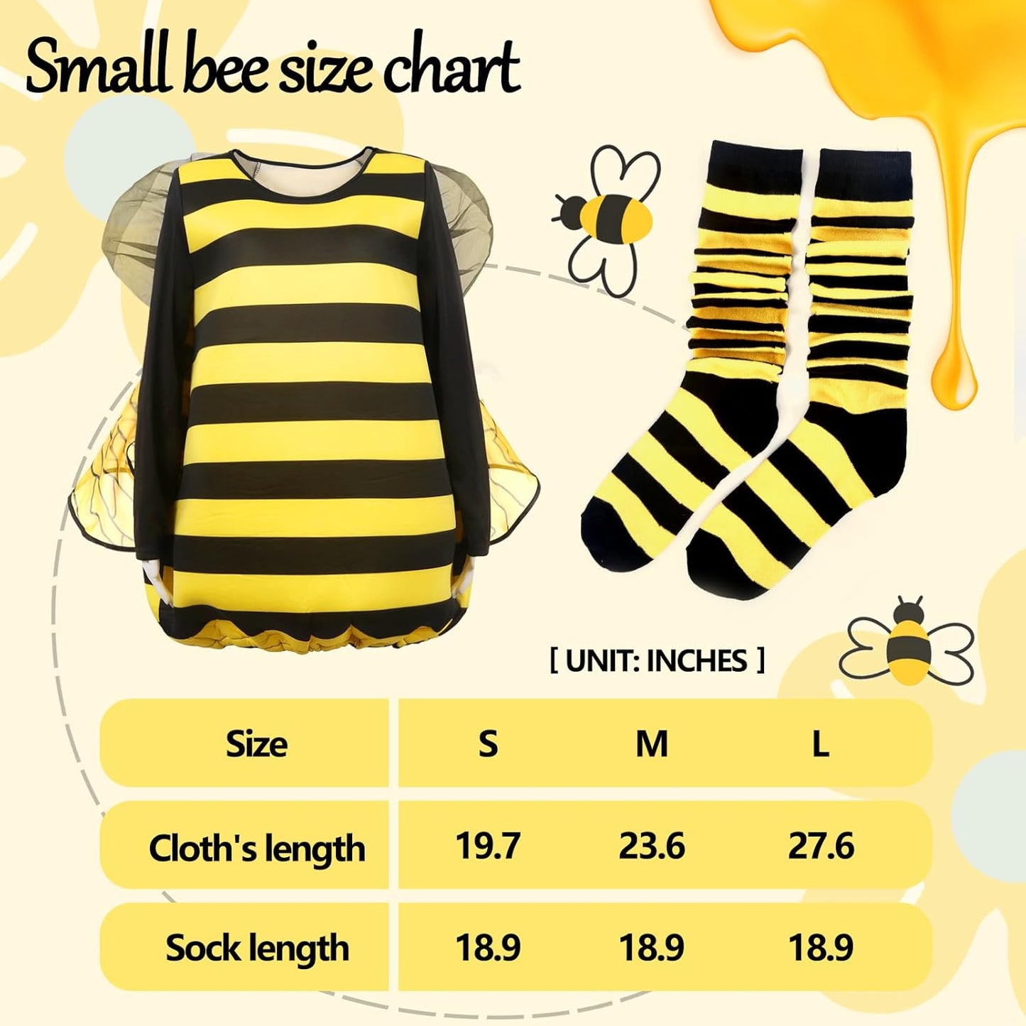 Bumblebee Kids Costumes Funny Animal Halloween Costumes
