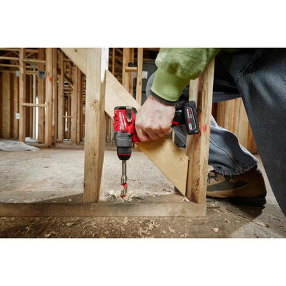 M12 FUEL 12-Volt Li-Ion Brushless Cordless Hammer Drill/Impact Driver Combo Kit (2-Tool) W/M12 Right Angle Die Grinder