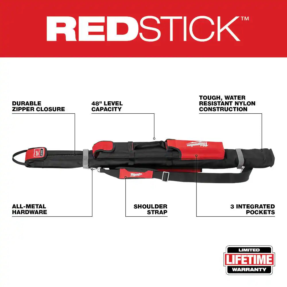 10 In./24 In./48 In. REDSTICK Box and Torpedo Level Set