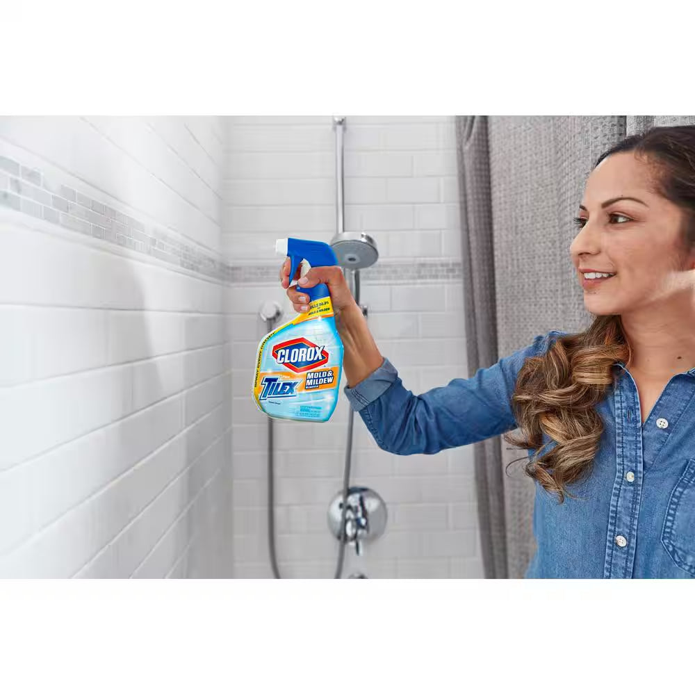 Plus Tilex 32 Oz. Mold and Mildew Remover and 32 Oz. Toilet Bowl Clinging Bleach Gel Bundle