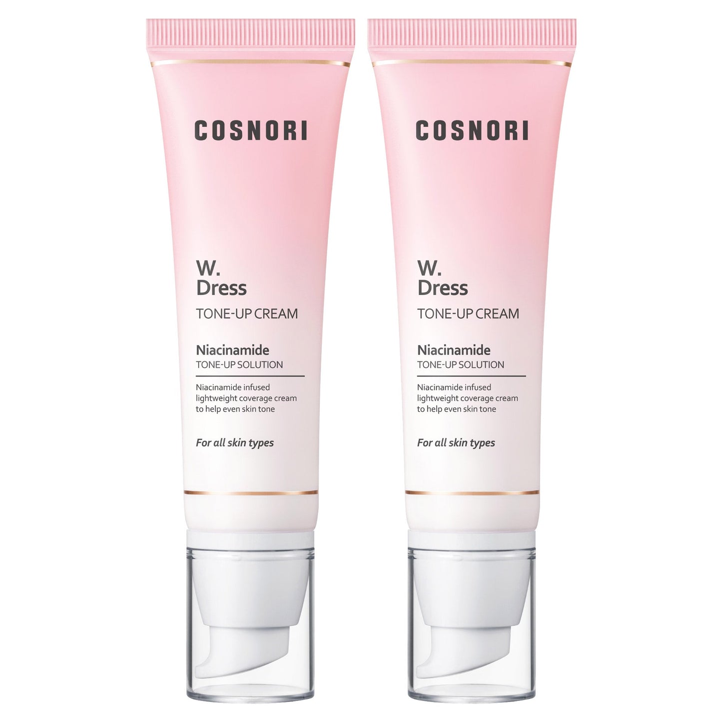 W. Dress Tone-Up Cream, 1.69 Fl Oz, 2-Pack