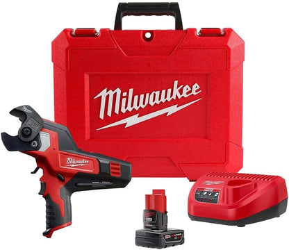 Milwaukee 2472-21XC M12 600 MCM Cable Cutter Kit – High-Performance Cordless Cable Cutting Tool