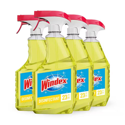 23 Fl. Oz. Multi-Surface Disinfectant Glass Cleaner (4-Pack)