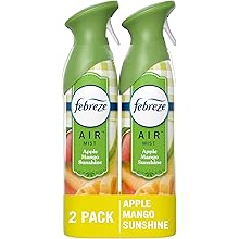 Air Mist Air Freshener Spray, Odor-Fighting Room Spray, Air Fresheners for Home and Bathroom and Kitchen, Aerosol Can,  Scent, 8.8Oz, 2 Count