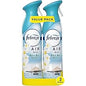Air Mist Air Freshener Spray, Odor-Fighting Room Spray, Air Fresheners for Home and Bathroom and Kitchen, Aerosol Can,  Scent, 8.8Oz, 2 Count